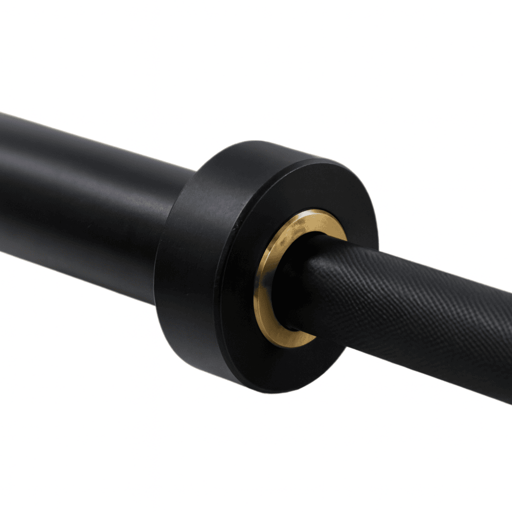 BARRA OLIMPICA NEGRA CAPACIDAD 700LBS BUJE DE BRONCE