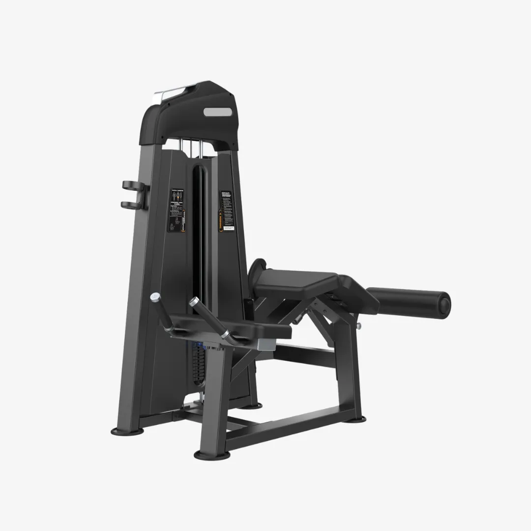 Equipo femoral acostado con peso integrado